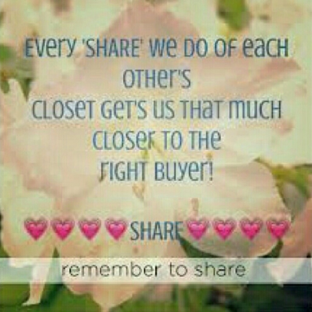 Remember to share